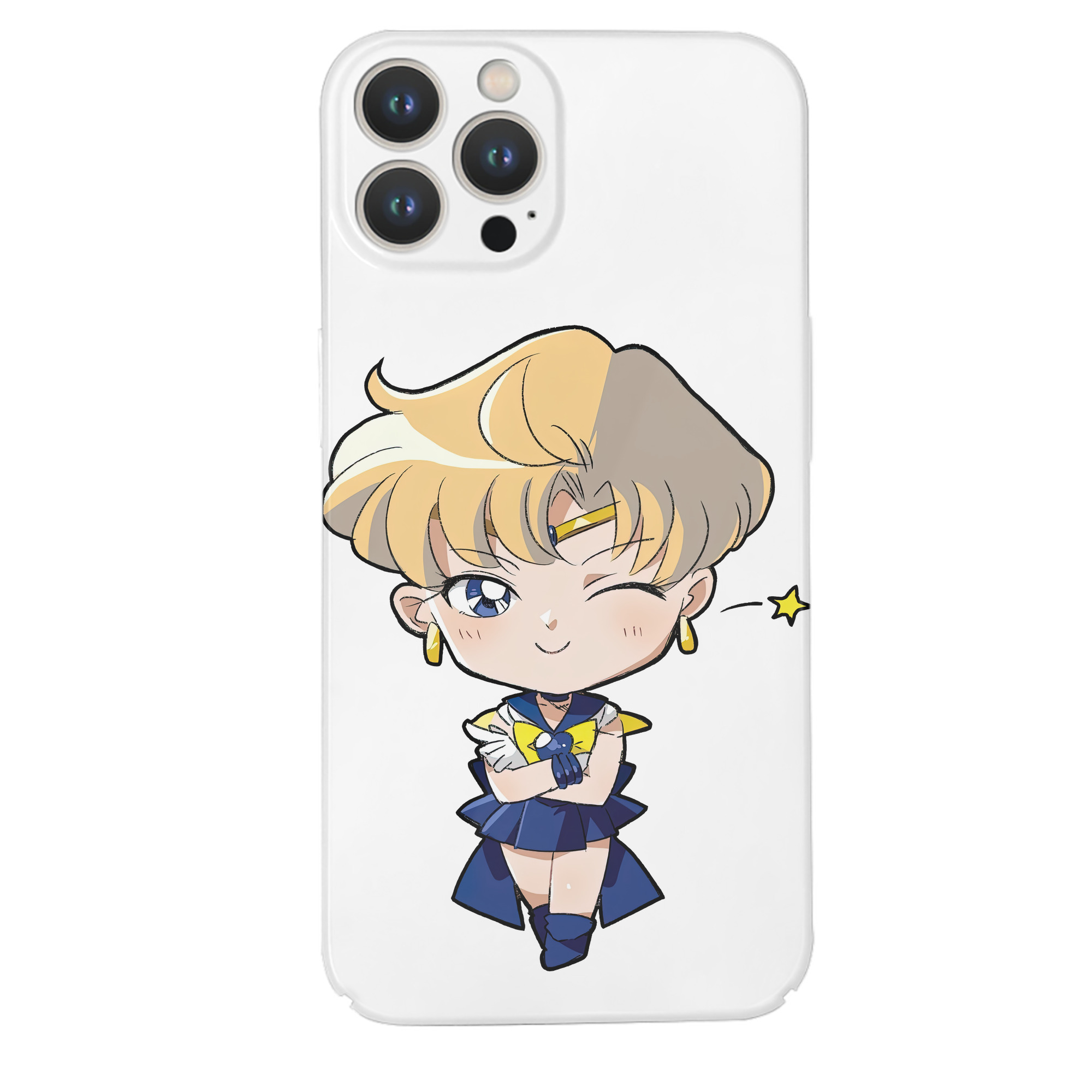 （画像用） 美少女戦士セーラームーン 天王はるか Sailor Moon Tenoh Haruka 【iPhone 14シリーズ対応】ハードケース
